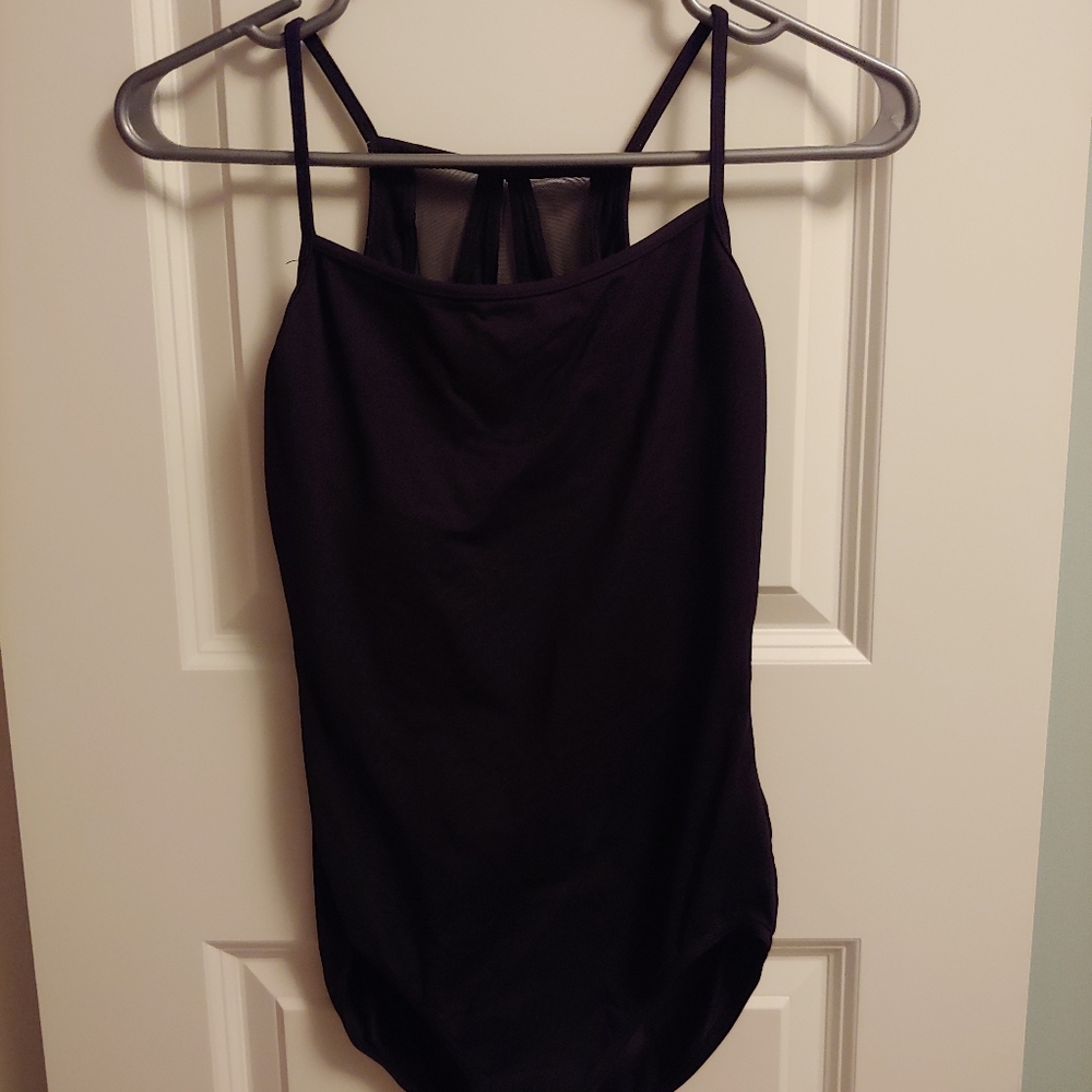 Black dance bodysuit